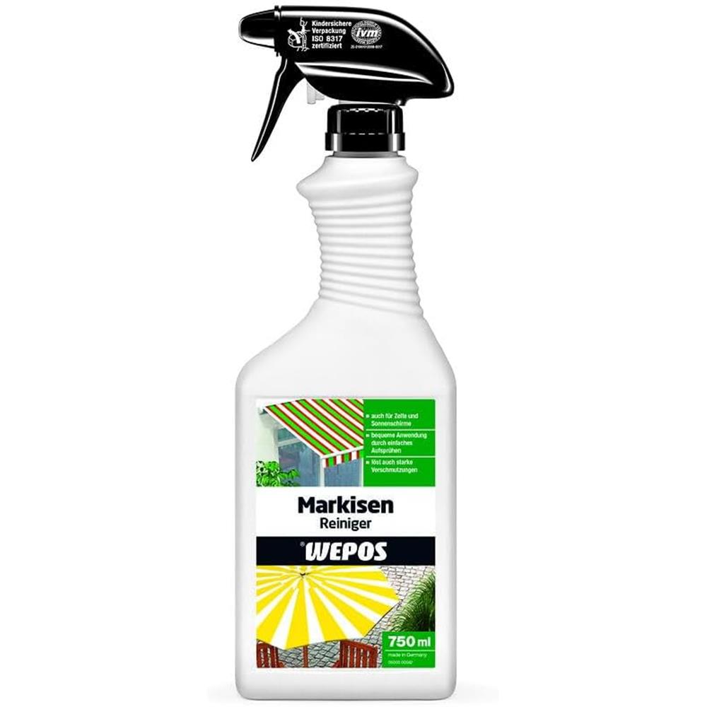 Wepos Markisen Reiniger 750 ml schonender Spezialreiniger für Markisen