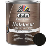 düfa Premium Holzlasur EBENHOLZ 2,5 L Holzbeschichtung Schutzanstrich Holzschutzlasur