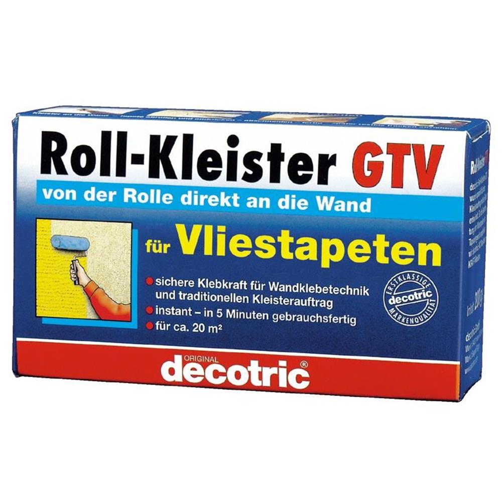 Rollkleister GTV für Vlies- und Textiltapeten in Wandklebetechnik 200 g