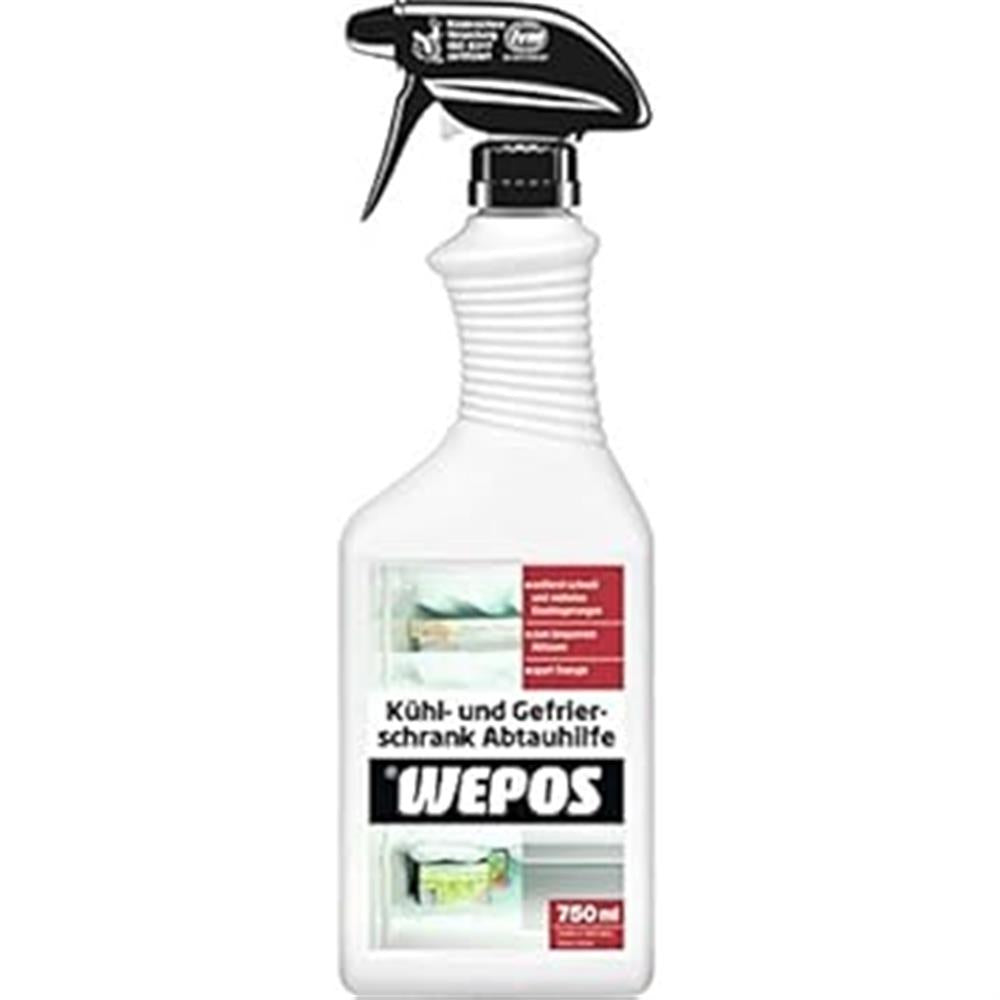 Wepos Kühl- und Gefrierschrank Abtauhilfe 750 ml löst Vereisungen & Eiskristalle