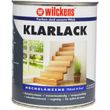 Wilckens Klarlack hochglänzend 750 ml, für den Innenbereich und Außenbereich, Kunstharzbasis