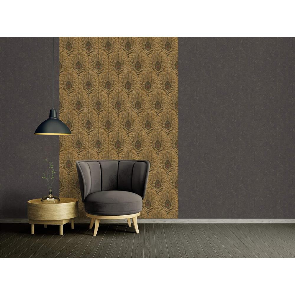 Architects Paper Absolutely Chic hochwertige Mustertapete Pfauenfeder Design Tapete