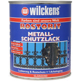 Wilckens Rostorit Metallschutzlack glänzend, Enzianblau (RAL 5010), 750 ml
