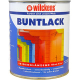 Wilckens Buntlack seidenglänzend, Moosgrün (RAL 6005), 750ml