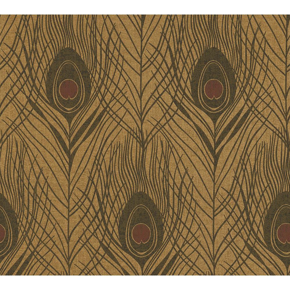 Architects Paper Absolutely Chic hochwertige Mustertapete Pfauenfeder Design Tapete