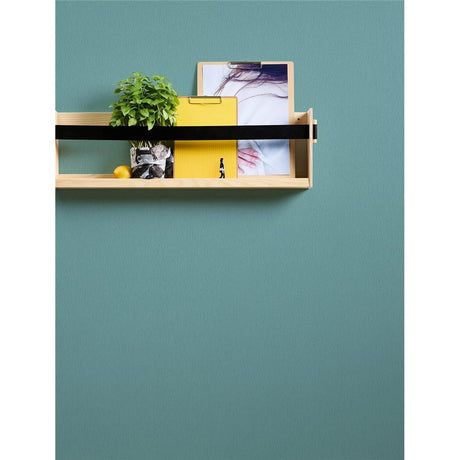 A.S. Création Vliestapete Einfarbig Trendwall blau matt Strukturtapete