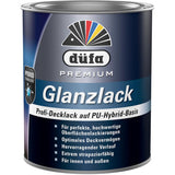 Düfa PREMIUM Glanzlack MILK 750 ml Weiß/Creme Lack Buntlack glänzend