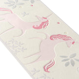 A.S. Création Boys & Girls Bordüre Einhorn Gelb/Rosa selbstklebend