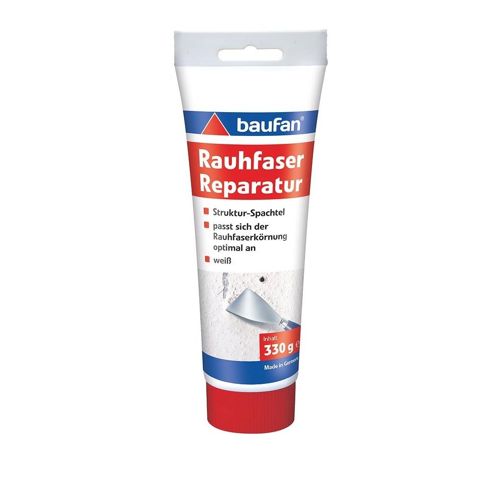 baufan Rauhfaser Reparatur 330 g Raufaserspachtel Struktur-Spachtel