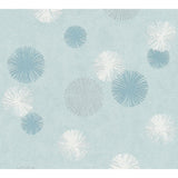A.S. Création Vliestapete Life 4 floral Blau Metallic und Weiß Tapete Mustertapete