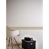 A.S. Création Bordüre Borte floral 5 m x 0,13 m Cappuccinofarben