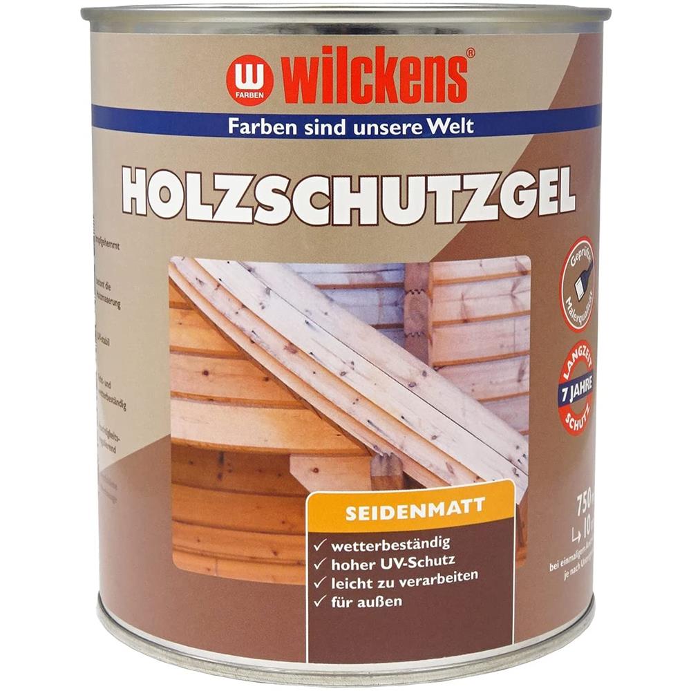 Wilckens Holzschutzgel Mahagoni, seidenmatt 750 ml