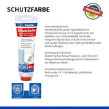 baufan Schutzfarbe Tube 250 ml mit Langzeit-Schutzfilm Oberflächen innen