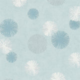 A.S. Création Vliestapete Life 4 floral Blau Metallic und Weiß Tapete Mustertapete