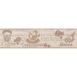 A.S. Création Only Borders Bordüre Cappuccino Beige/Braun selbstklebend