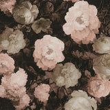 A.S. Création Vliestapete History of Art Floral Rose Dunkelgrau Mustertapete