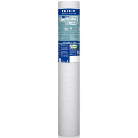 ERFURT STRUKTURVLIES BASIC 406 Vliestapete 10,05 x 0,53 m - 1 Rolle