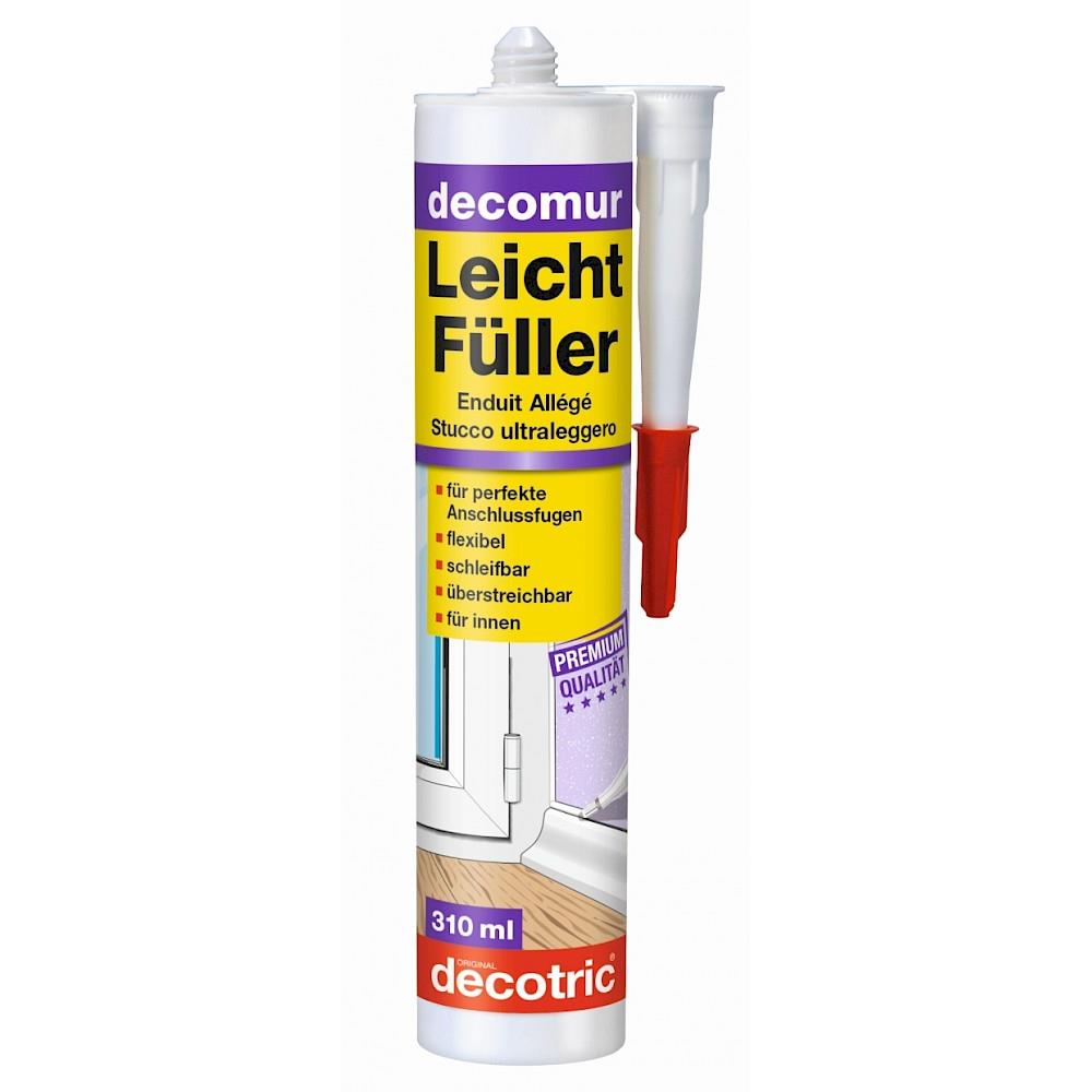 Decomur Leichtfüller Weiß Kartusche 310 ml