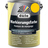 Düfa Markierungsfarbe GELB 2,5 l Parkplatzfarbe Industriemarkierung Kunststofffarbe