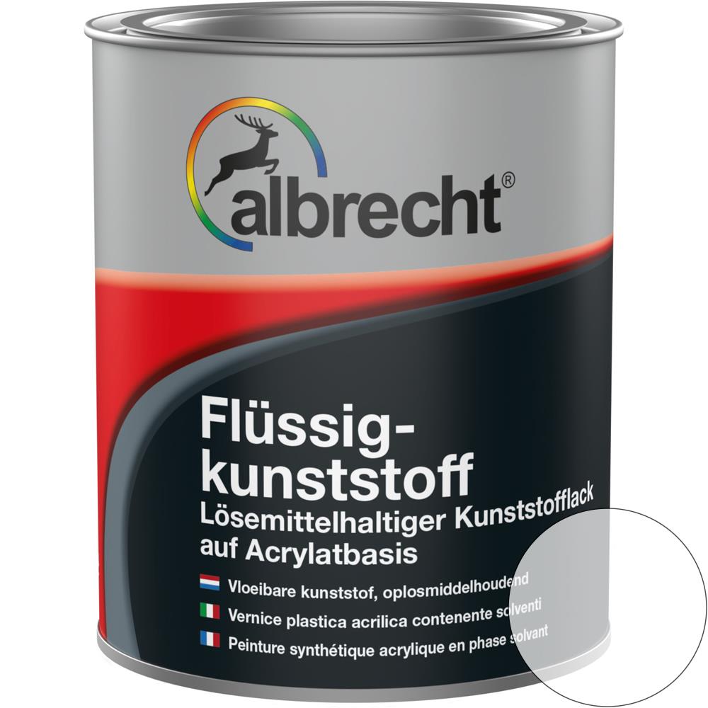 Albrecht Flüssigkunststoff Kunststoff Flüssig Bodenbeschichtung farblos 750ml