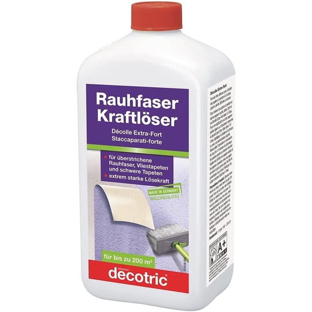 Decotric Rauhfaser-Tapeten-Kraftlöser 1,0 Liter