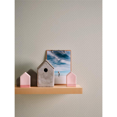 Livingwalls Jette Vliestapete Beige Grau moderne Mustertapete