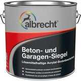 Albrecht Beton- und Garagen-Siegel RAL 7030 Steingrau 2,5 l Bodenbeschichtung Matt