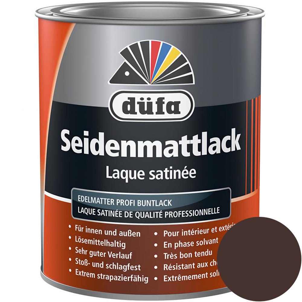 Düfa Seidenmattlack RAL 8017 Schokoladenbraun 750 ml braun matt Lack