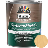 düfa Premium Gartenmöbel-Öl FARBLOS 750 ml Holzöl Möbelöl für außen Pflegeöl