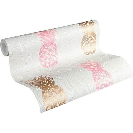 A.S. Création Vliestapete Mustertapete Club Tropicana Ananas