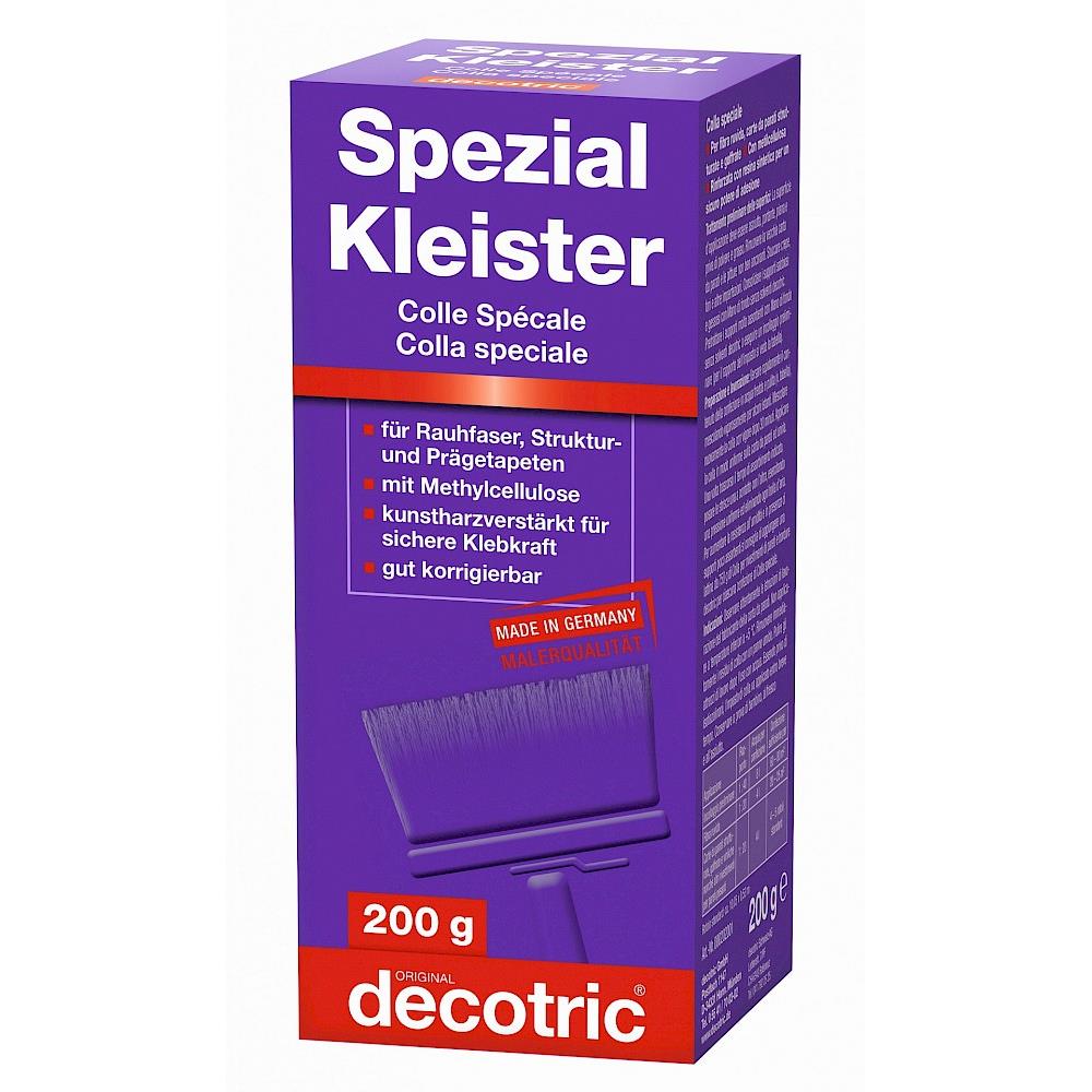 Decotric Spezialkleister für schwere Tapeten, Vlies- und Raufaser 200 g