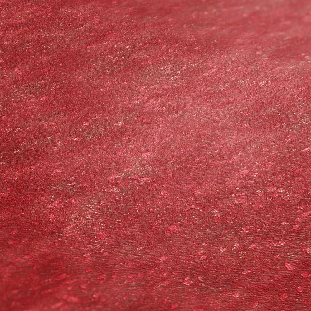 Architects Paper Luxeriöse Tapete metallic rot Unitapete Vliestapete