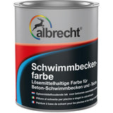 Albrecht Schwimmbeckenfarbe Seegrün 750 ml Unterwasserfarbe Unterwasseranstrich