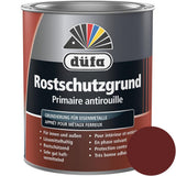 Düfa Rostschutzgrundierung RAL 3009 Oxidrot 2,5 l - Korrosionsschutz Metall