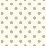 A.S. Création Vliestapete gepunktet Tapete Beige Mustertapete
