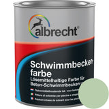 Albrecht Schwimmbeckenfarbe seegrün 750 ml Unterwasserfarbe Unterwasseranstrich