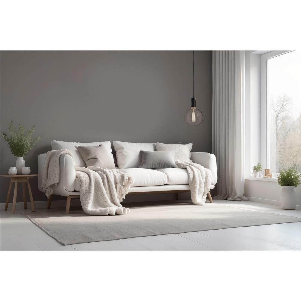 6 Rollen Erfurt Vliesfaser COLOUR 302-2 Grau Vliestapete 10,05 x 0,53 cm