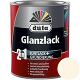 Düfa 2in1 Glanzlack RAL 9001 Cremeweiß 750 ml beige Lack + Grundierung