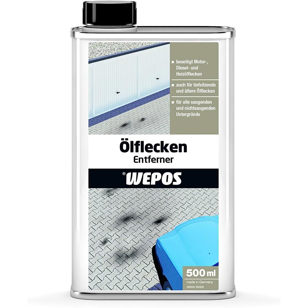 Wepos Ölfleckenentferner 500 ml Ölfleck Entferner