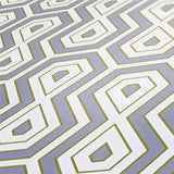 Architects Paper Mustertapete Jungle Chic Retrotapete gold grau weiß matt