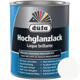 düfa Hochglanzlack RAL 9010 Reinweiß 750 ml weiß hochglänzend Lack