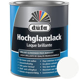 Düfa Hochglanzlack RAL 9010 Reinweiß 750 ml weiß hochglänzend Lack