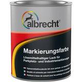 Albrecht Markierungsfarbe verkehrsgelb 2,5 l Parkplatzfarbe Industriemarkierung
