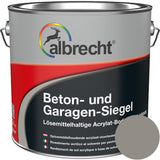 Albrecht Beton- und Garagen-Siegel RAL 7030 Steingrau 2,5 l Bodenbeschichtung Matt