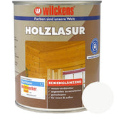 Wilckens Holzlasur LF seidenglänzend, Weiß, 750 ml