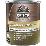 Düfa Premium Dauerschutzlasur MAHAGONI 750 ml Lasur Holz Schutzlasur