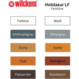 Wilckens Holzlasur LF seidenglänzend, Anthrazitgrau, 750 ml