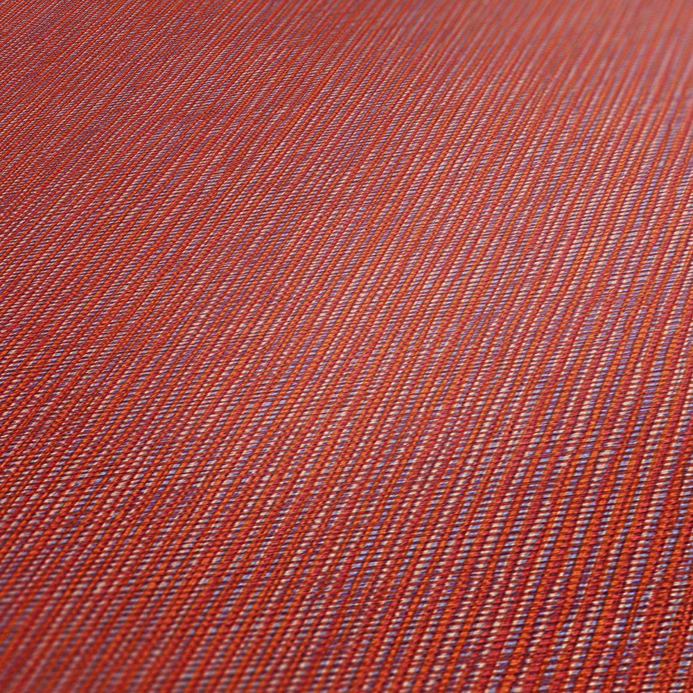 Architects Paper Vliestapete Absolutely Chic Tapete in Textil Optik Rot/Orange
