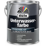 Düfa Unterwasserfarbe Meeresblau 2,5 l Seidenglänzend Poolfarbe Schwimmbadfarbe