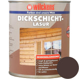 Wilckens Dickschichtlasur seidenglänzend, Palisander, 750 ml